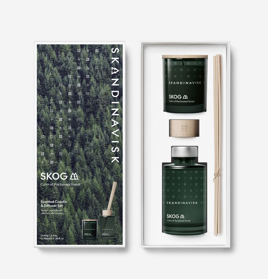 SKOG Scented Candle & Diffuser Set image number 0